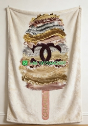 Chanel Throw Blankets